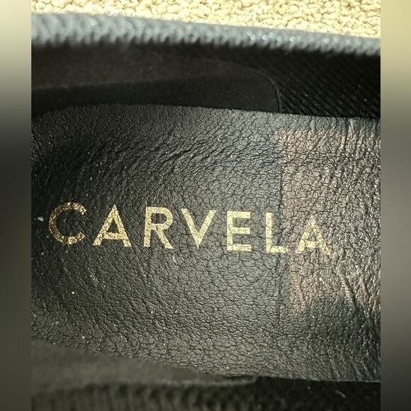 CARVELA | Black Comfort Knit Platform Slip-On Sneakers | Size 41 - Picture 5 of 6